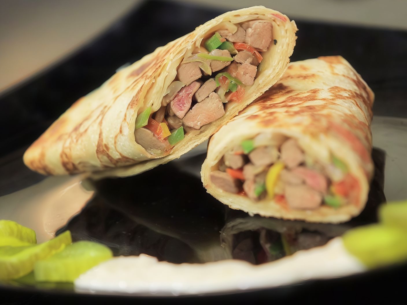 Syrian Liver Sandwich