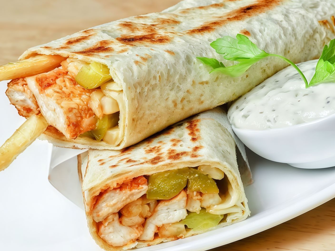 Syrian Chicken Pane Sandwich