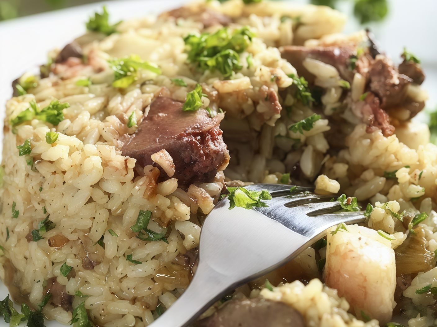 Rice With Liver