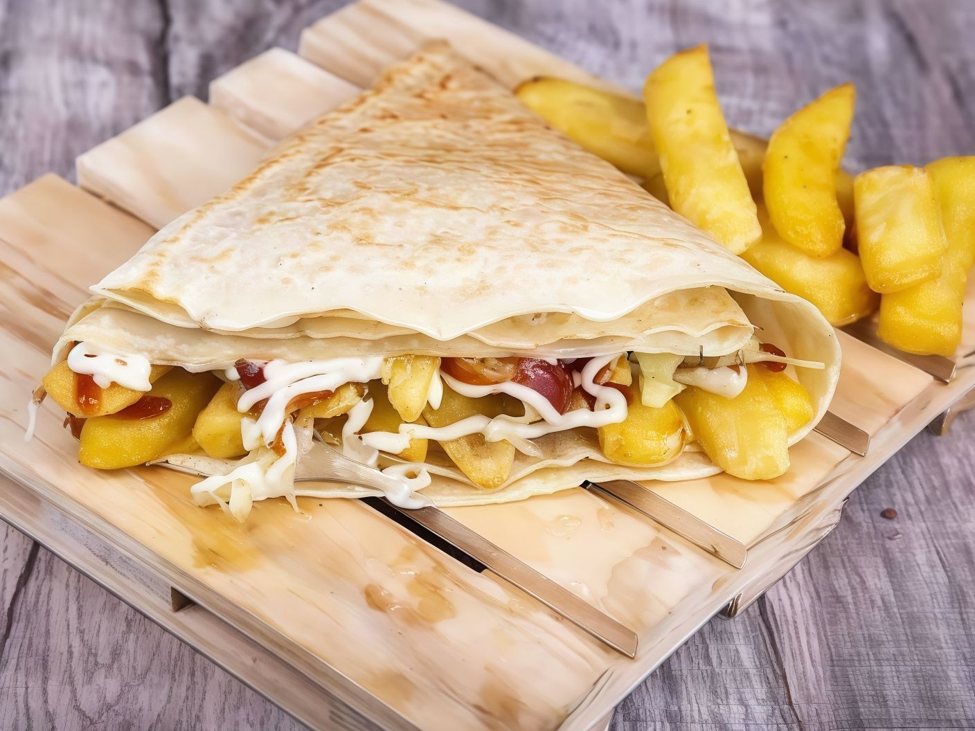 Potatoes Crepe