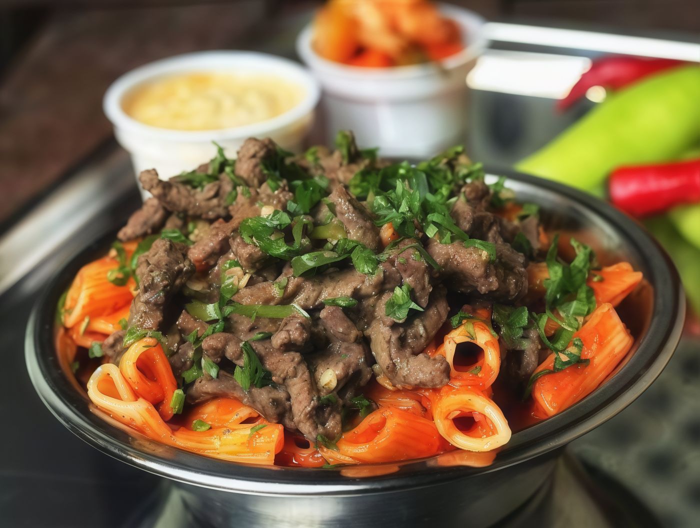 Liver Pasta