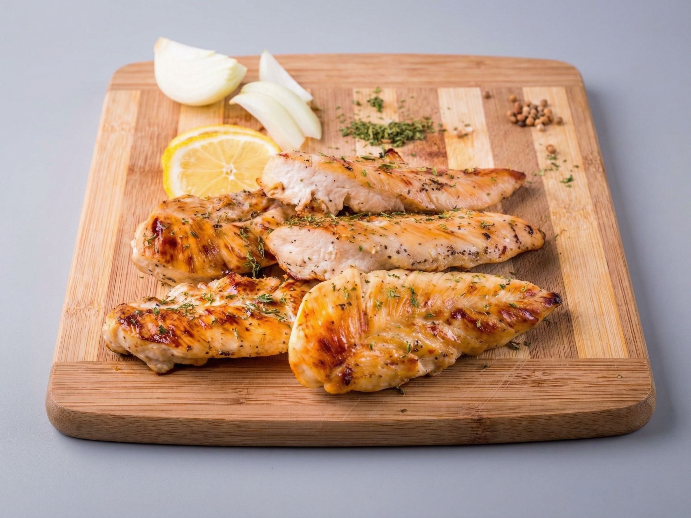 Charcoal Grilled Breasts Meal