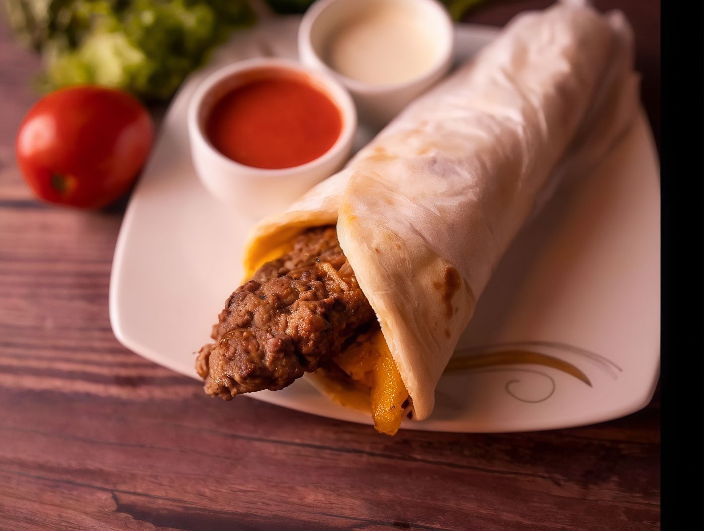 Meat Kofta Sandwich