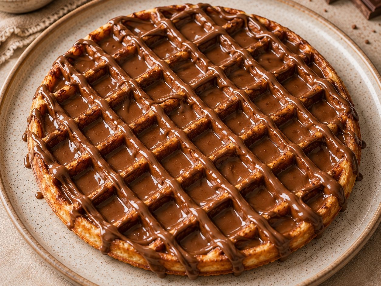 Nutella Chocolate Waffle