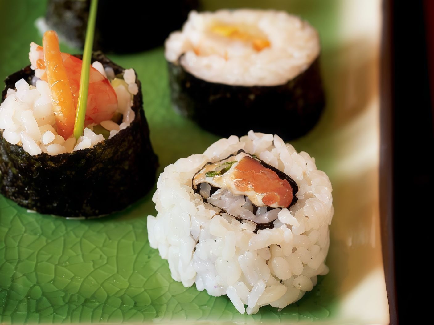 Fried Shrimp Maki Roll