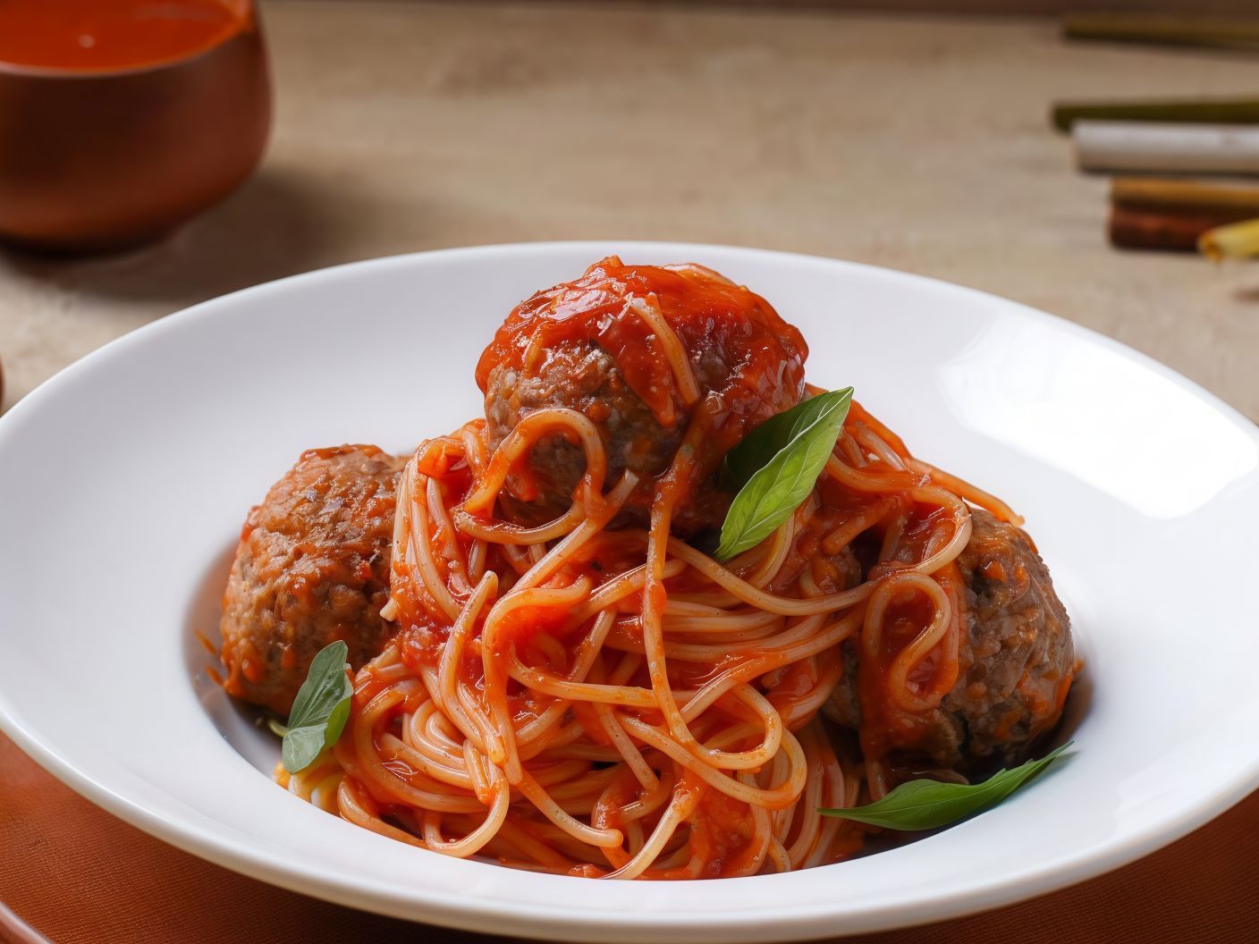 Polpette Al Sugo Con Spaghetti