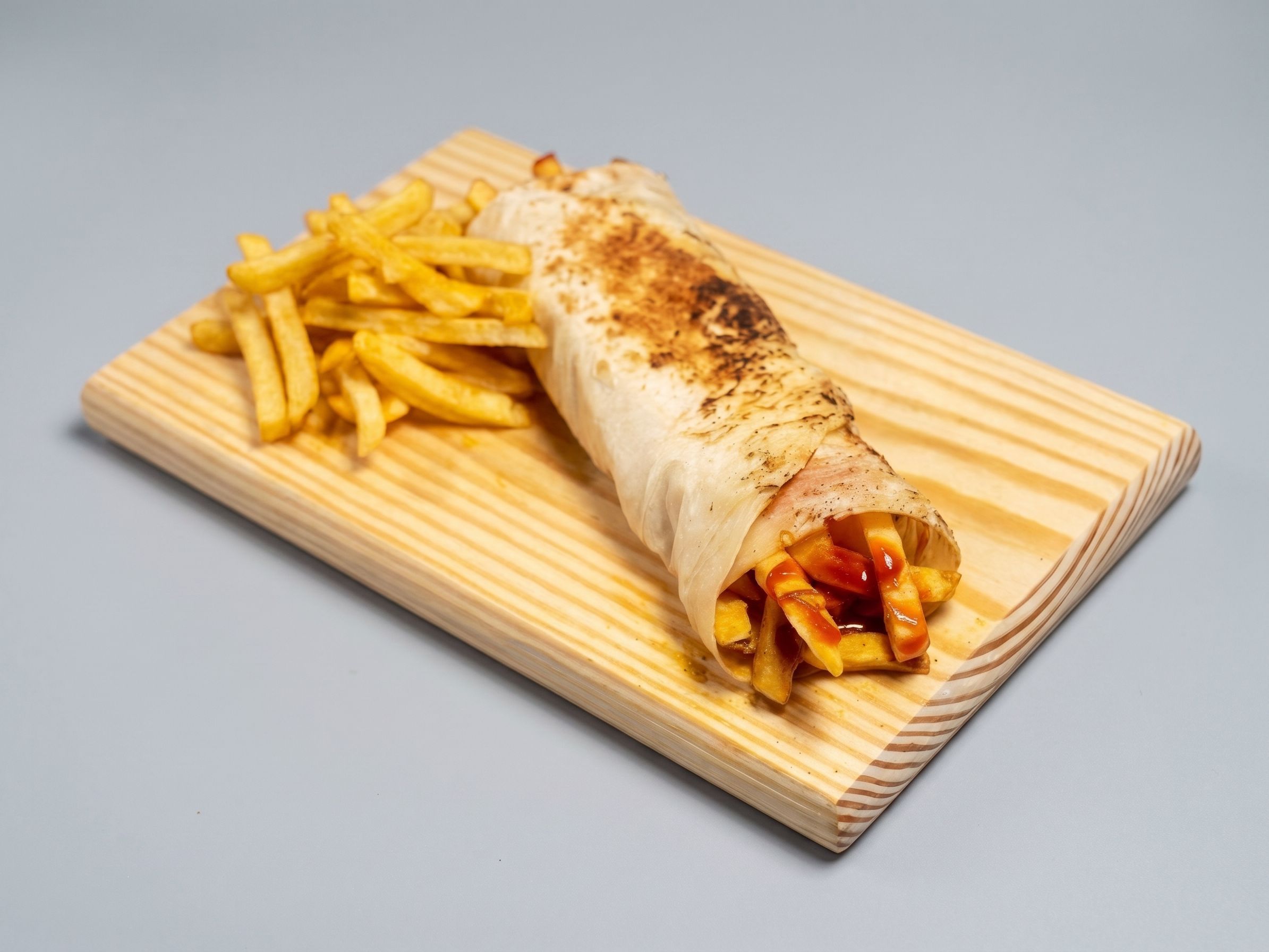 French fries sandwich