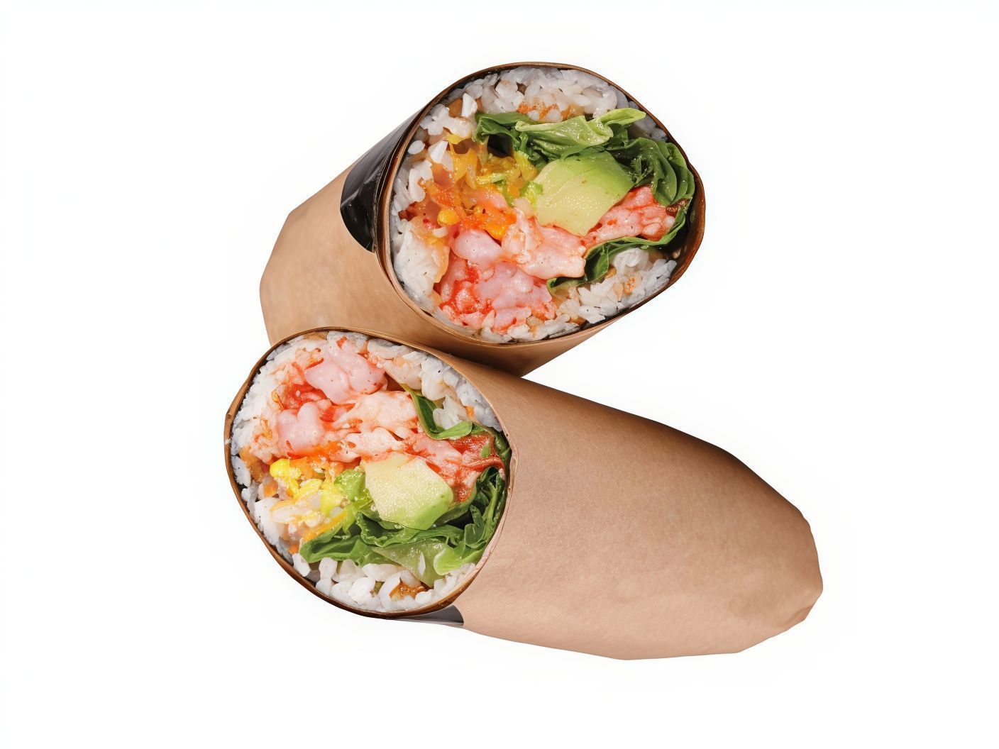 1/2 Shrimpo Burrito