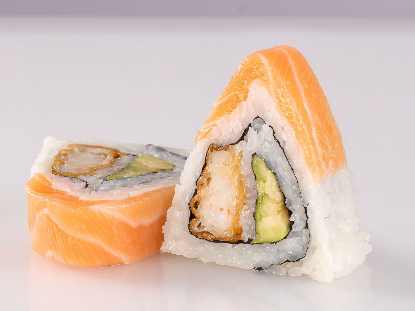 Seared Salmon Bermuda Roll