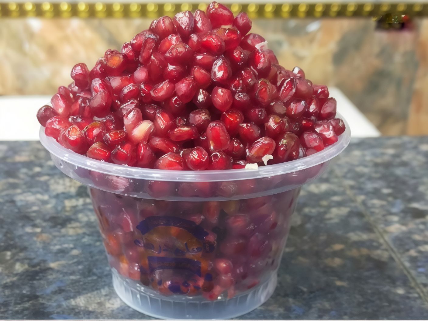 A Box Of Pomegranate Seeds