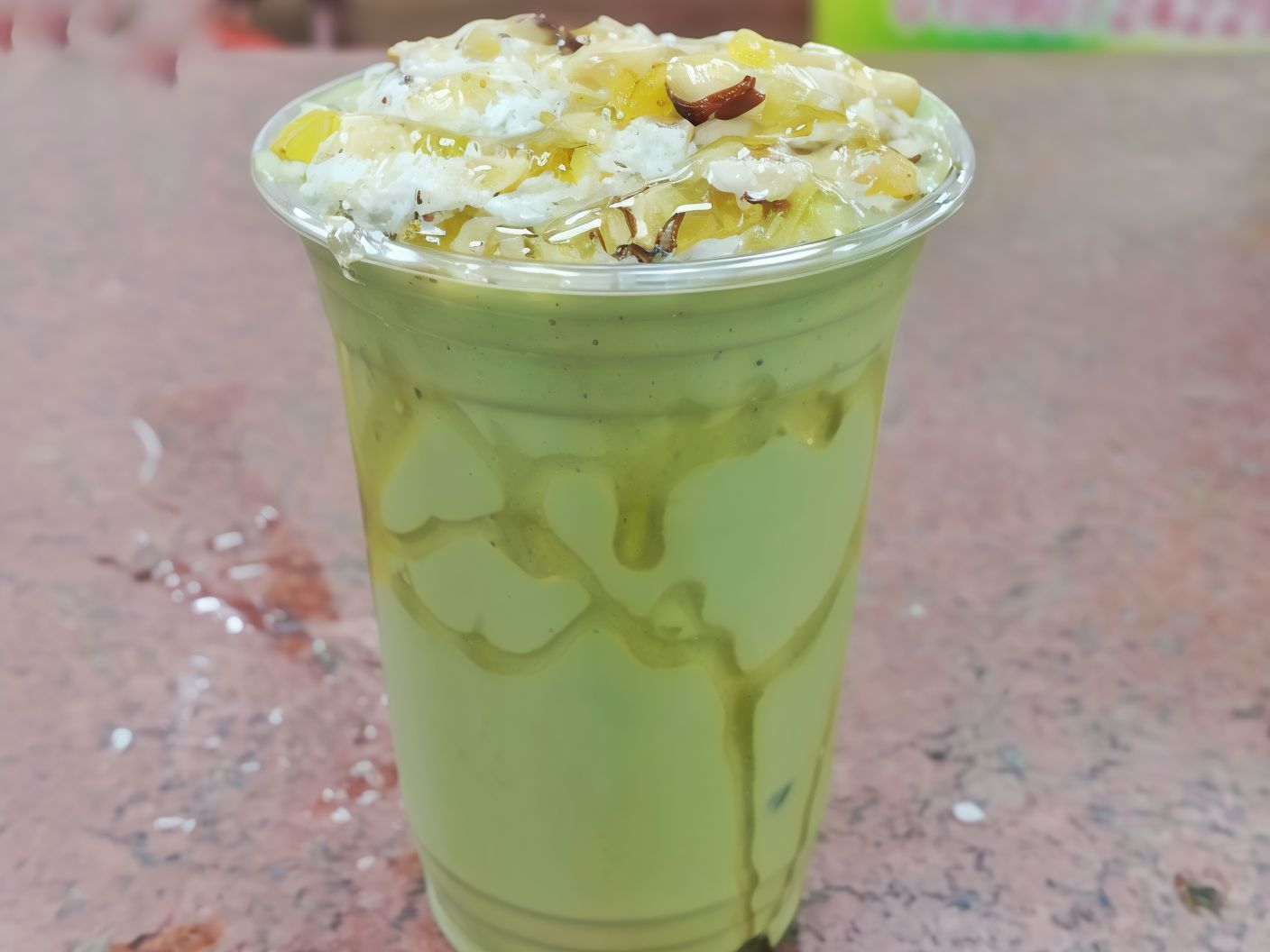 Avocado, pineapple, and kiwi