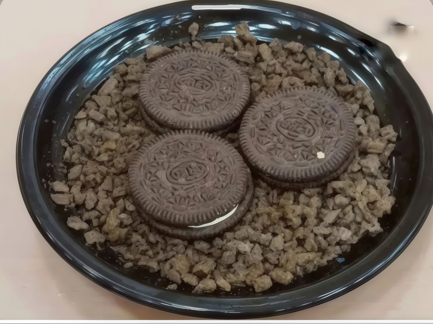 Oreo Rice Pudding
