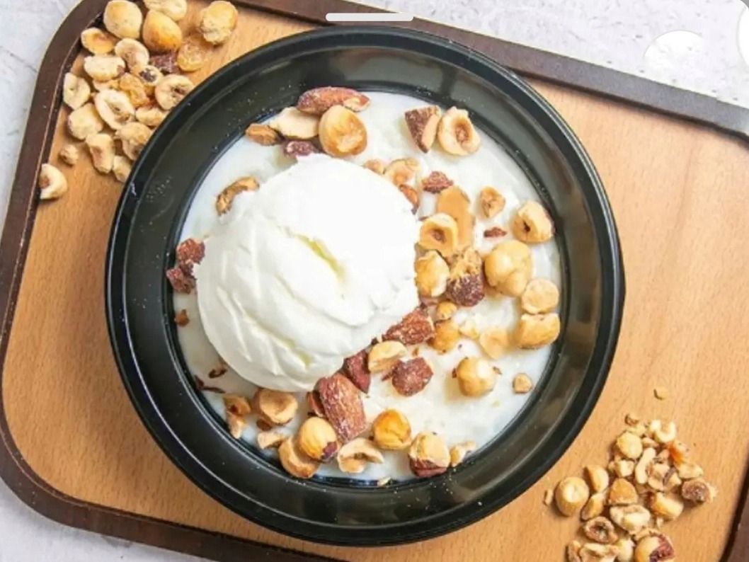 Rice Pudding With Nuts