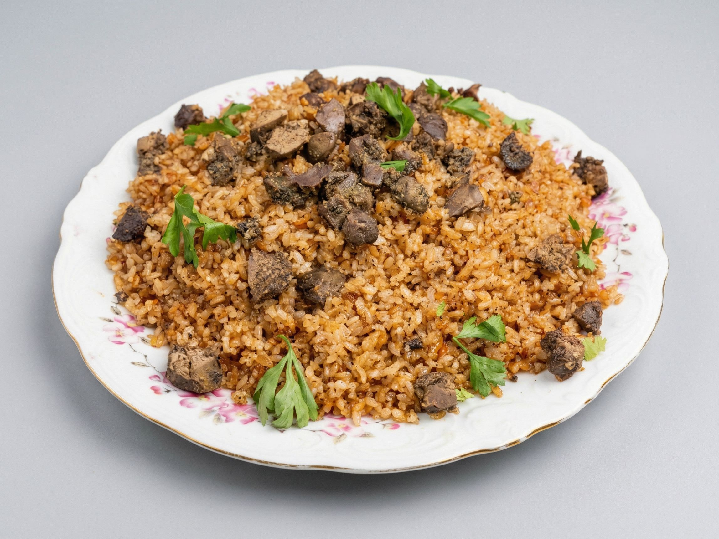 Vermicelli Rice With Liver And Giblets