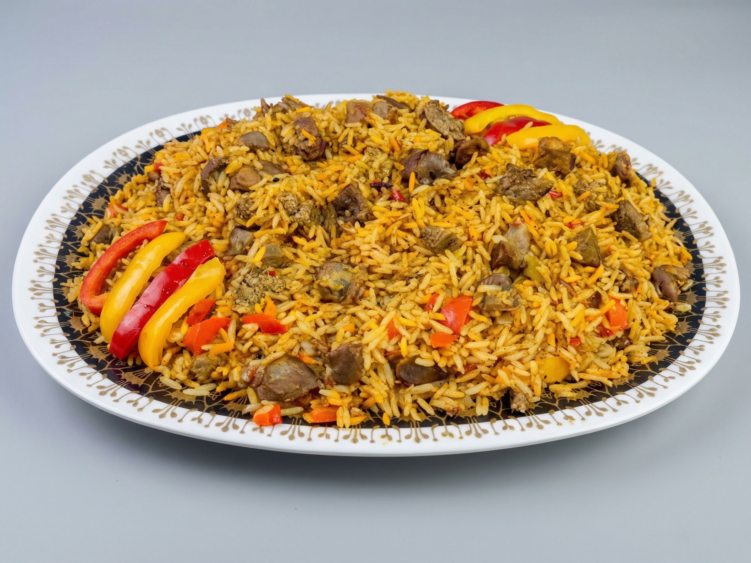 Basmati Rice With Liver And Giblets