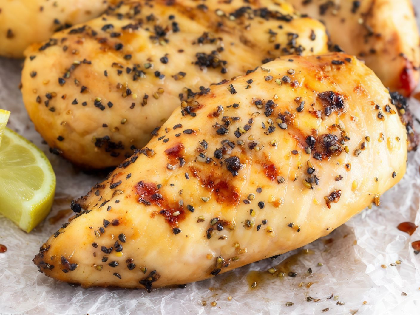 Grilled Chicken With Lemon