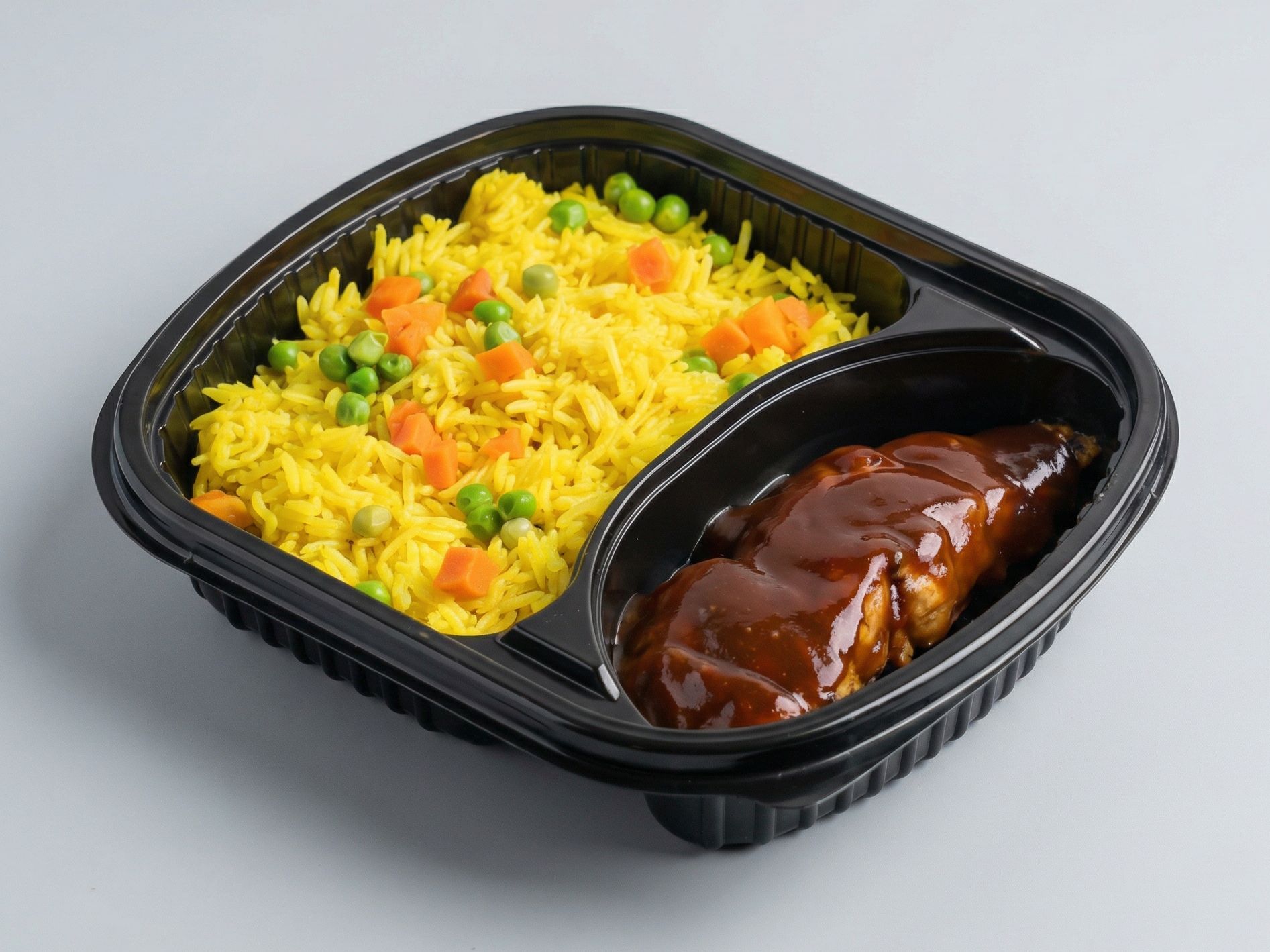 BBQ Chicken & Rice 606 Cal