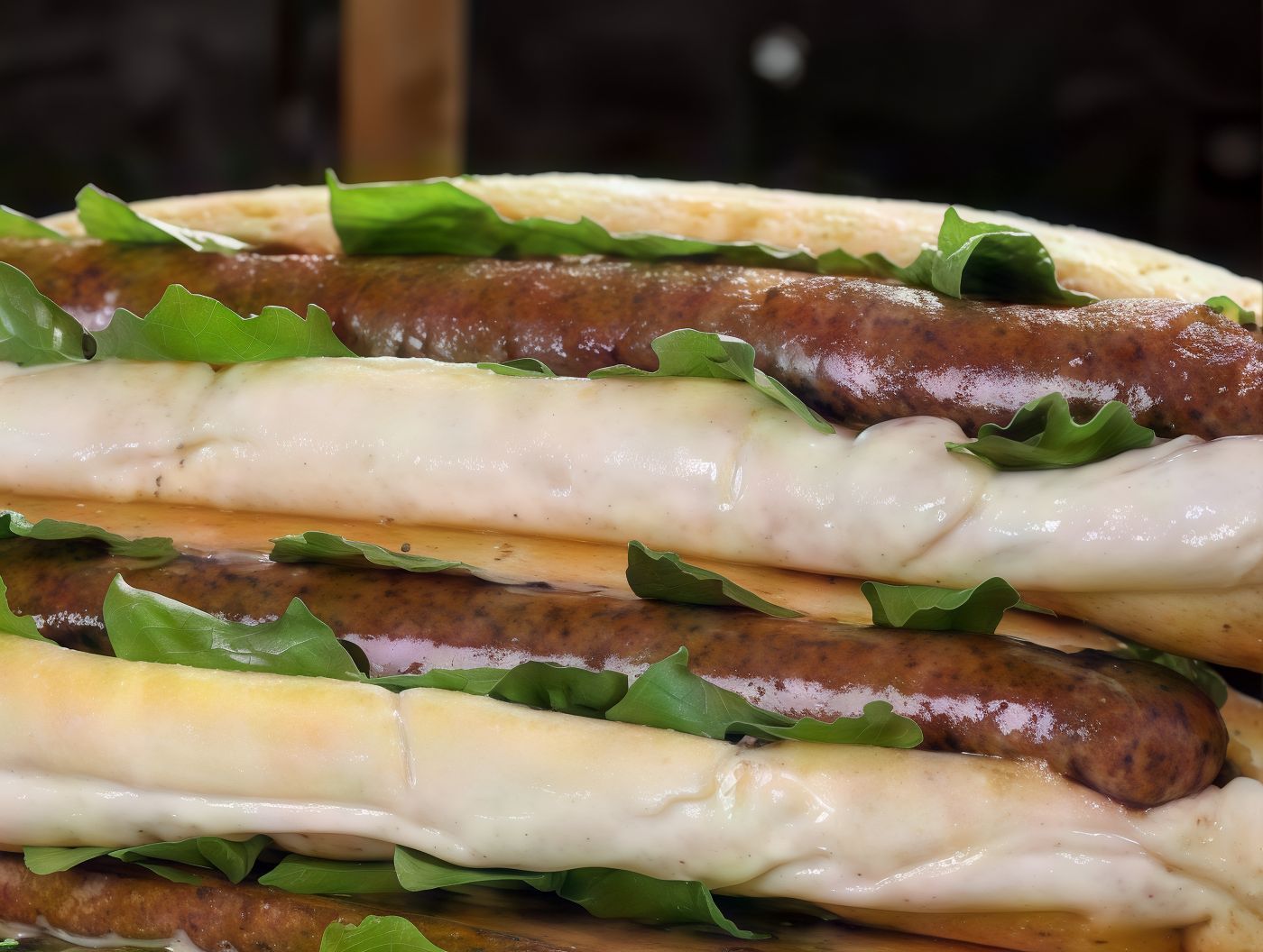 sausage sandwich