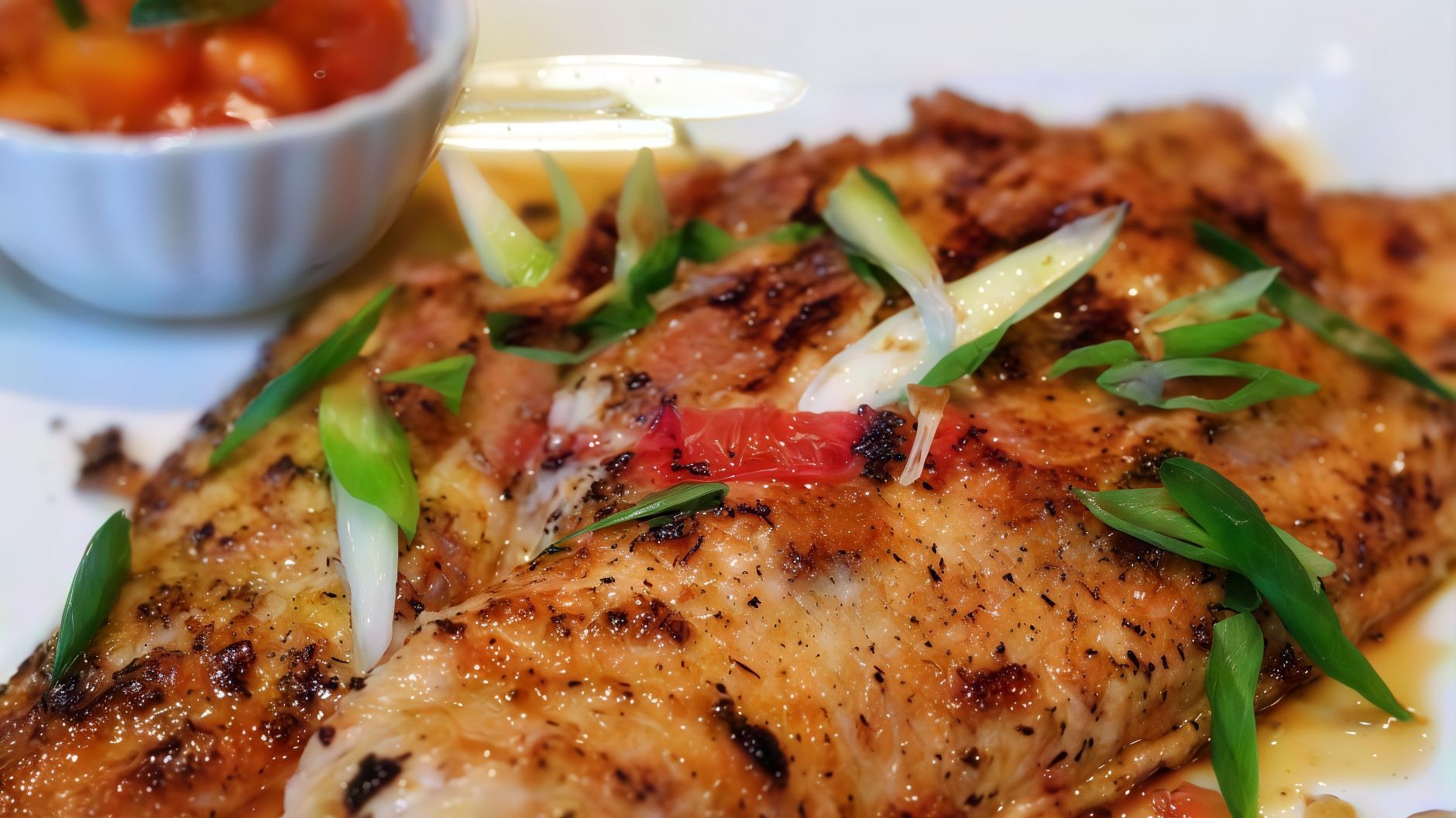 Grilled Zander Fish Fillet