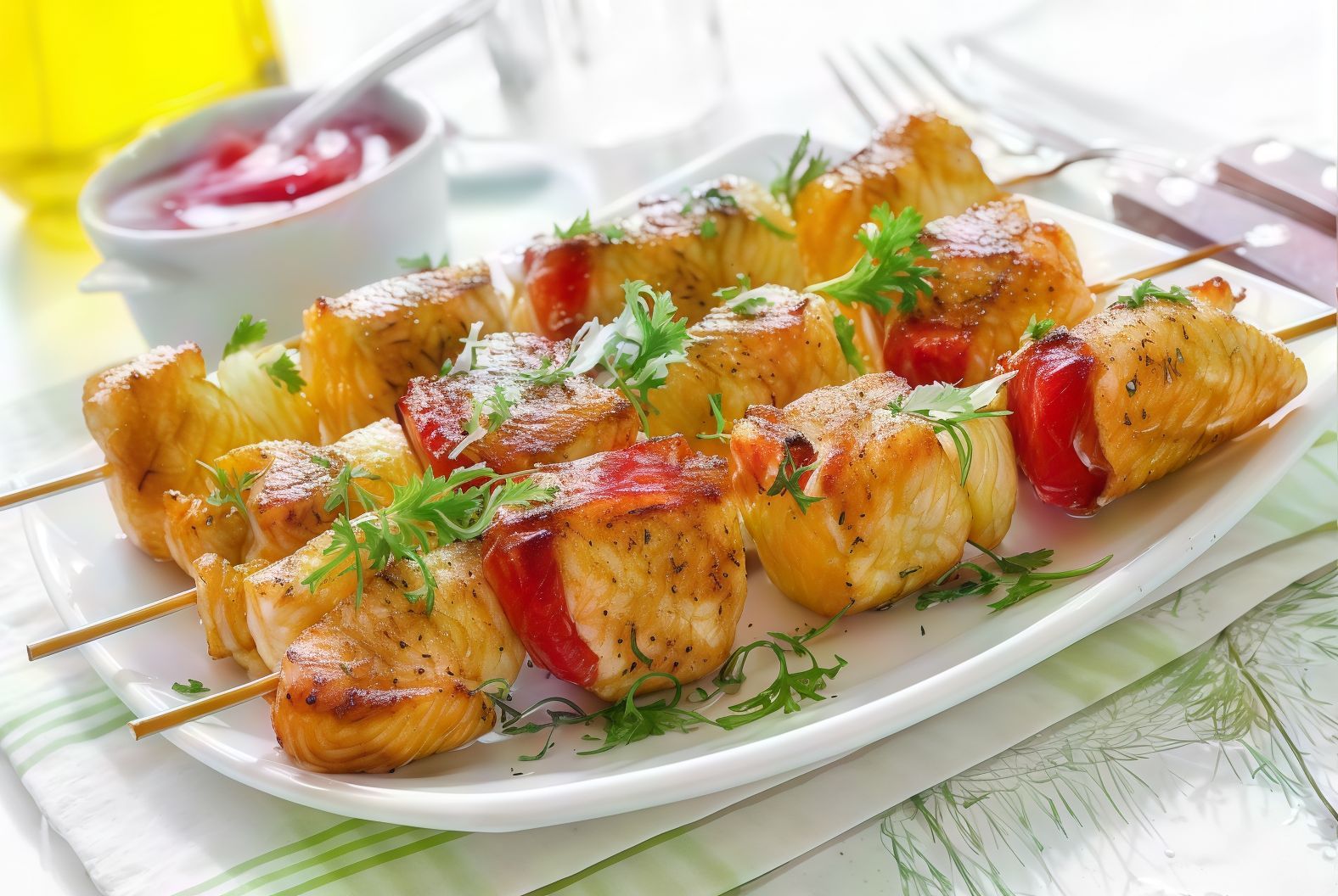 Fillet Zander Fish Shish