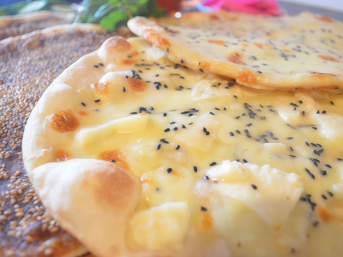 Cheese Manakish Dish