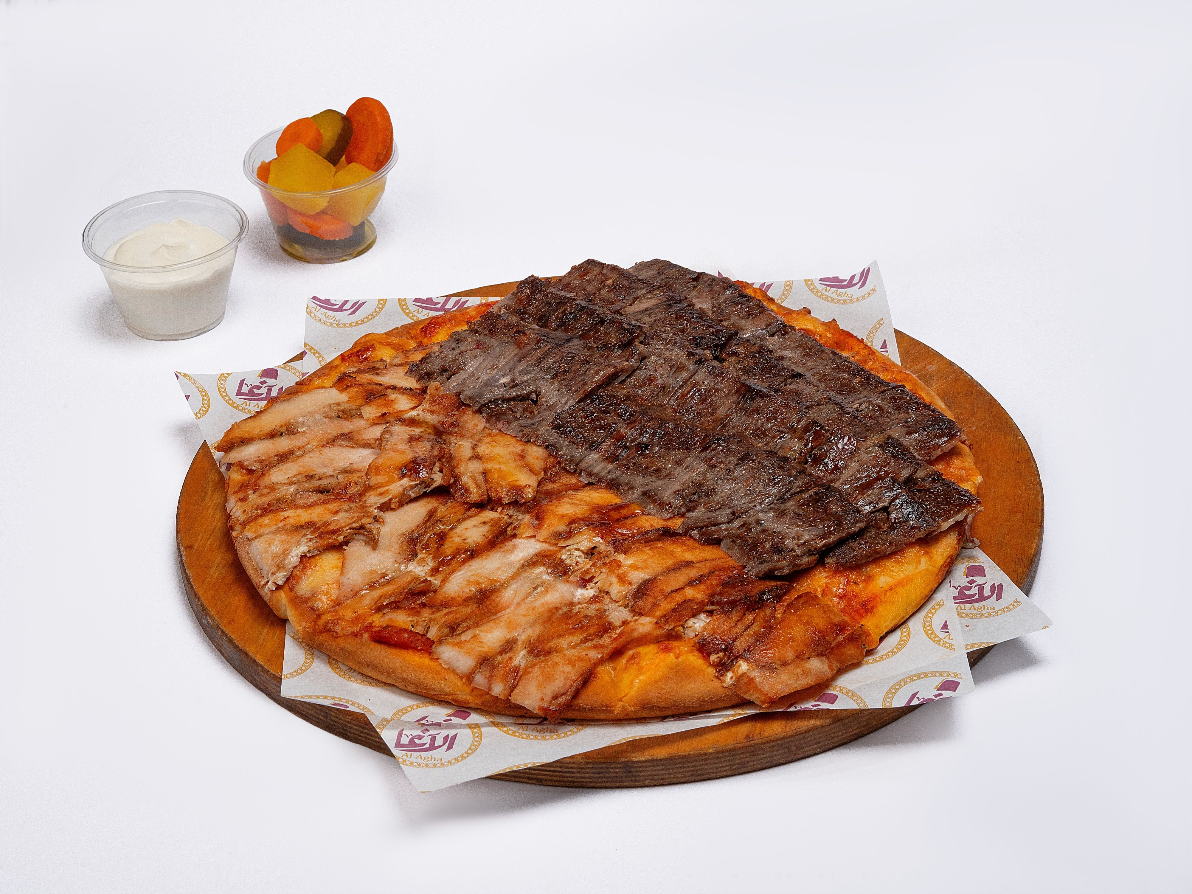 Shawarma Mix Pizza