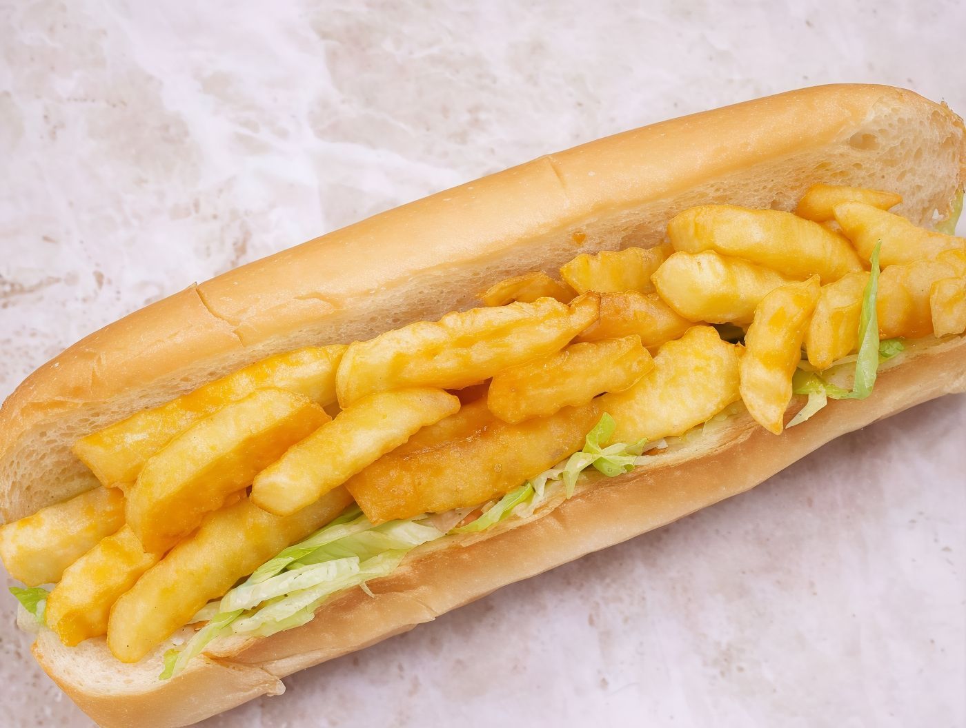 French Fries Sandwich