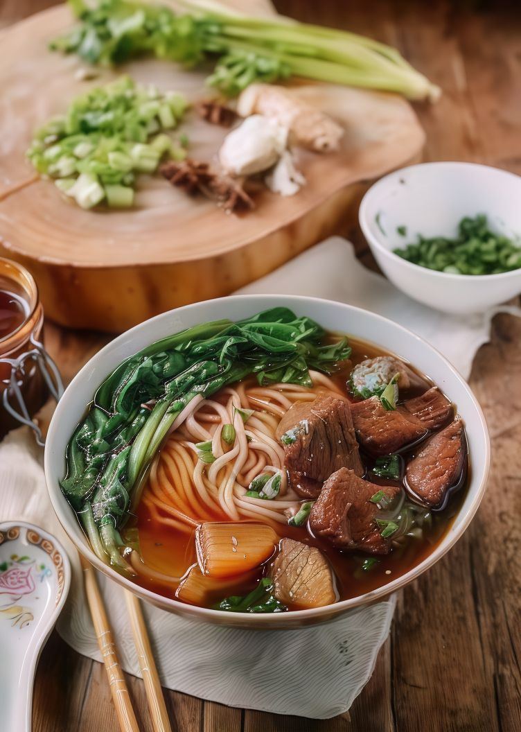 Beef noodles soup