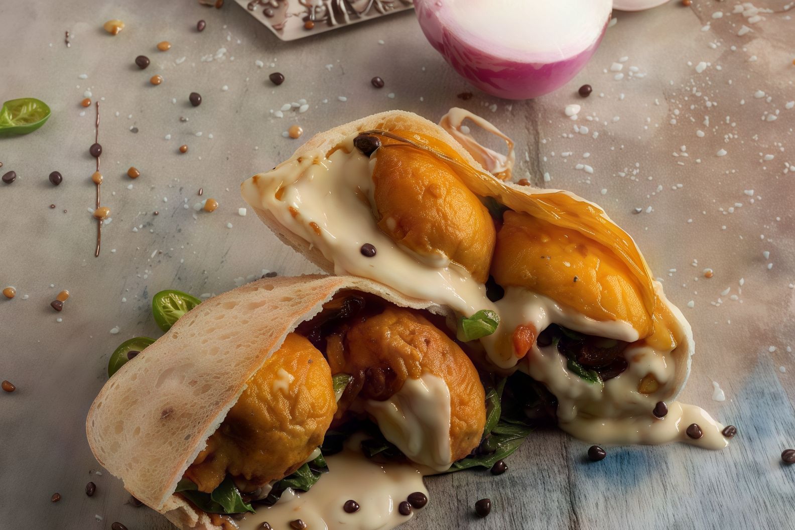 Medharag Egg Sandwich