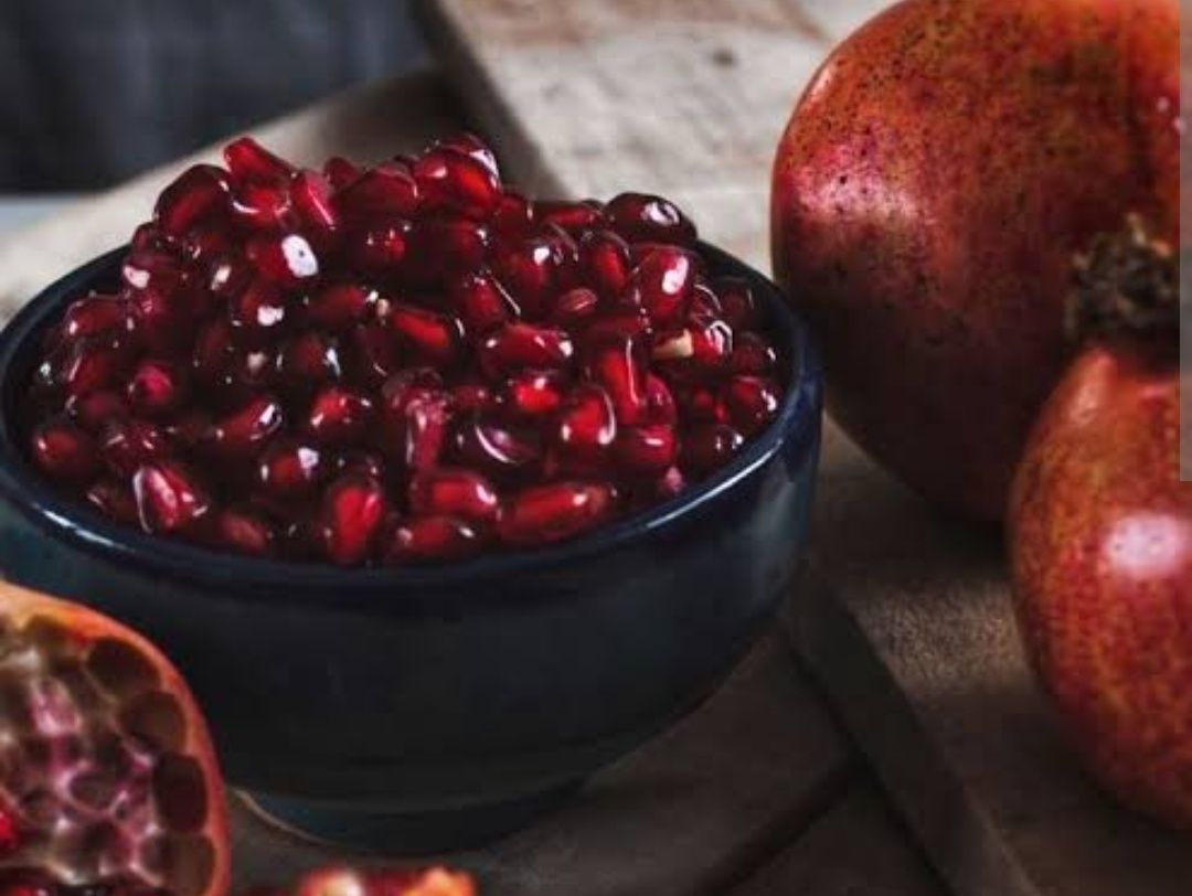 Box of Fresh Pomegranate Seeds