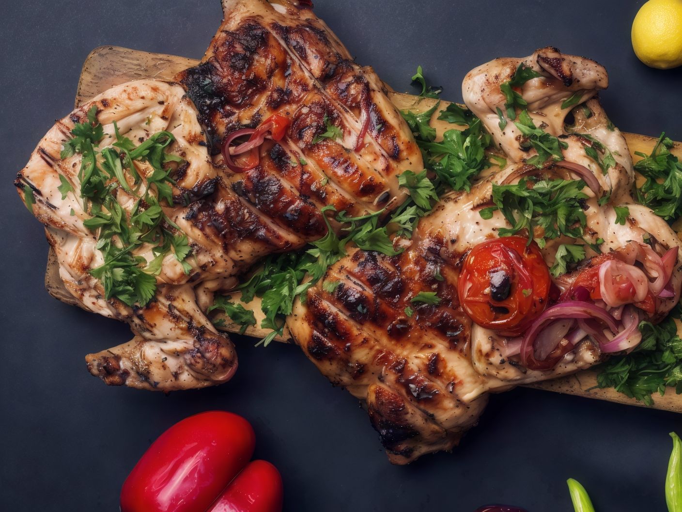 Quarter Grilled Chicken Breast