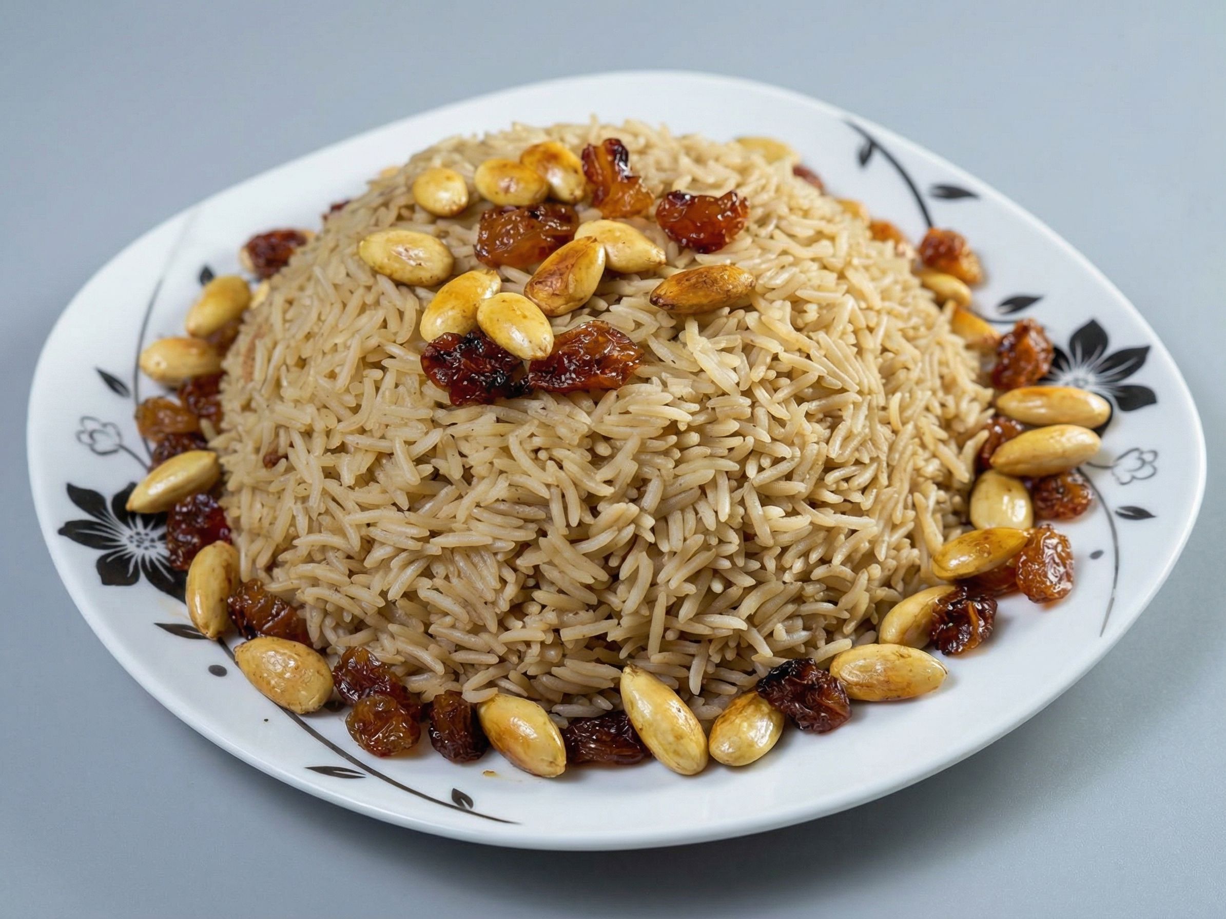 Rice With Mixture And Nuts
