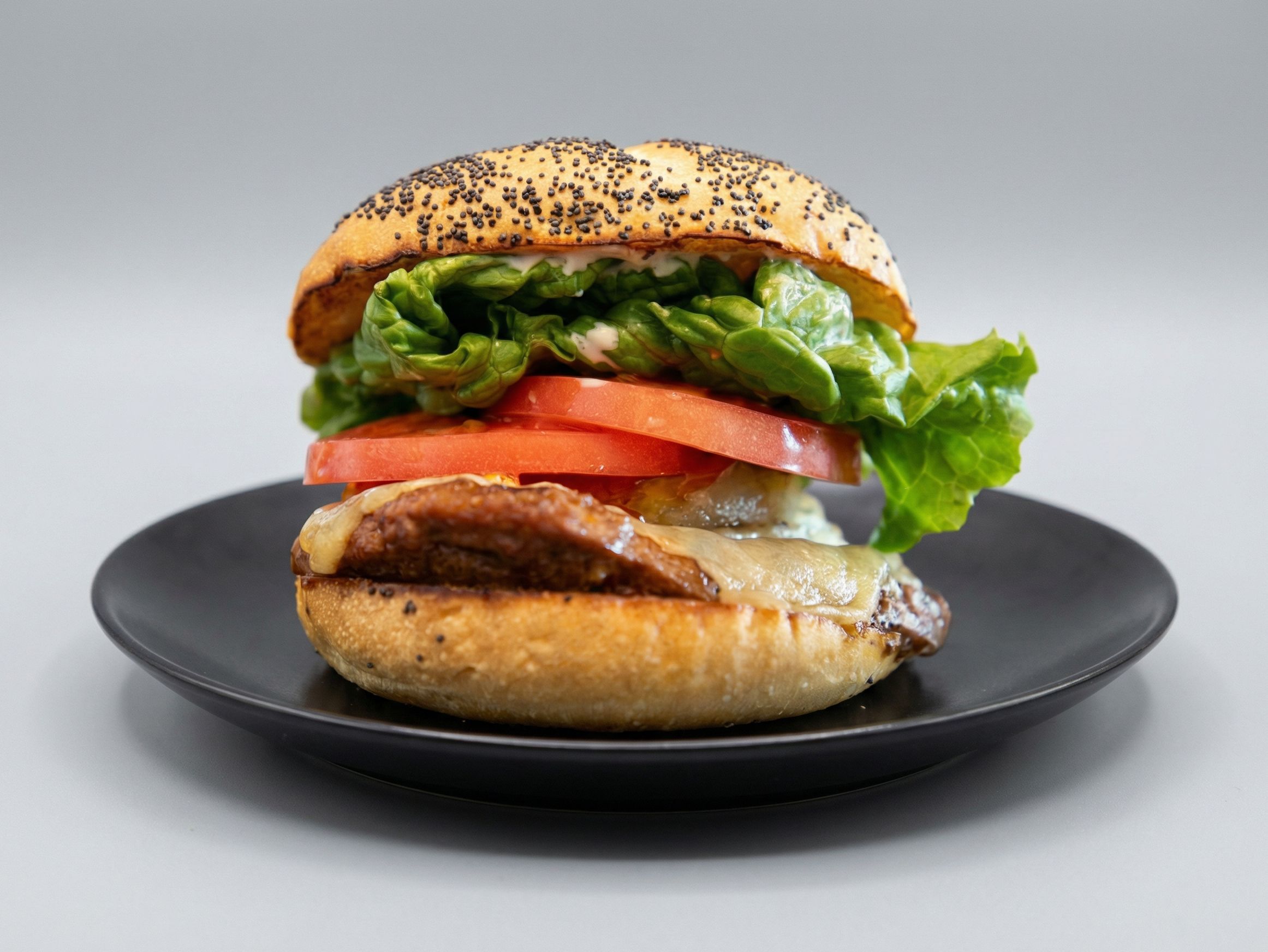 Burger With Mayonnaise