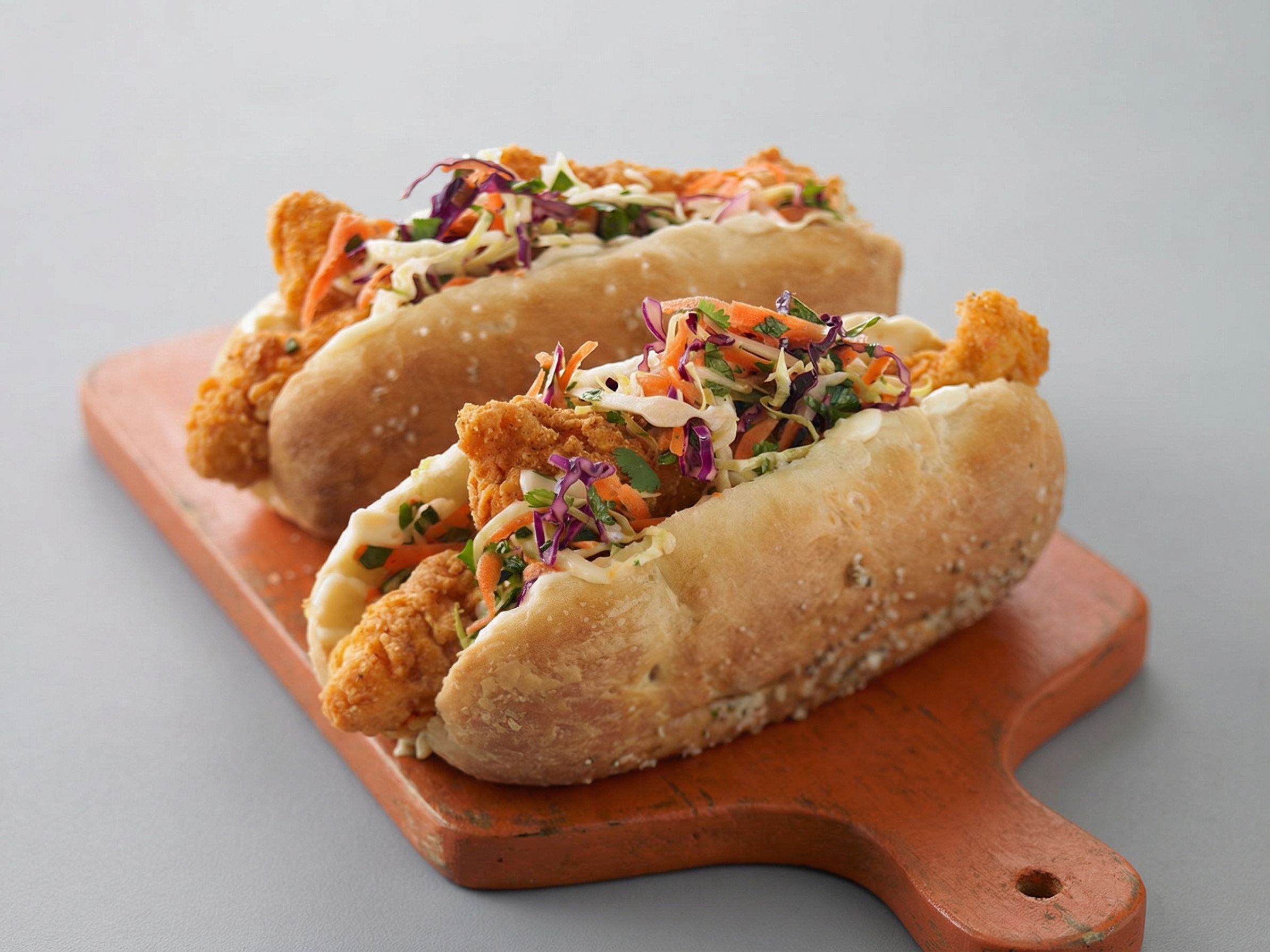 A La Grecque Chicken Sandwich