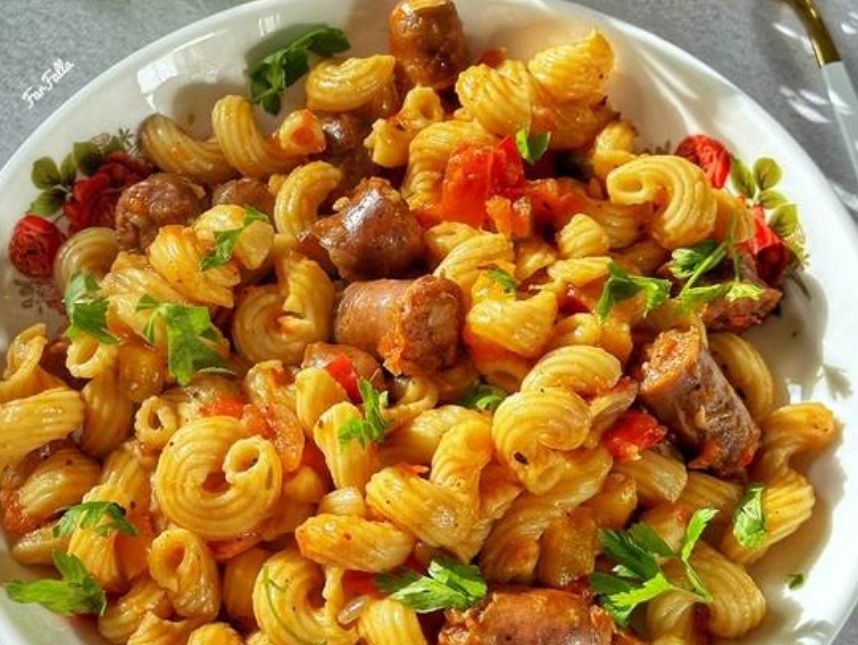 Oriental Sausage Pasta (Small)