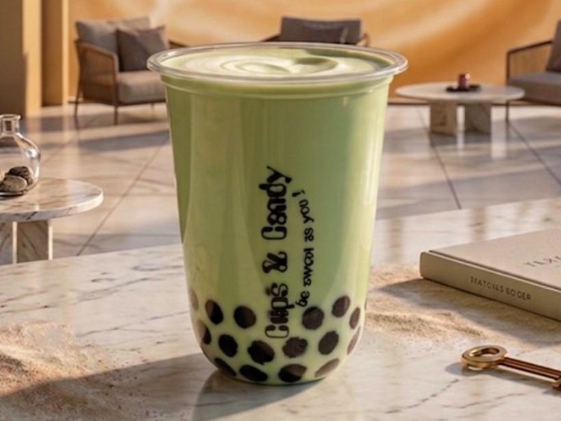 Iced Boba Matcha
