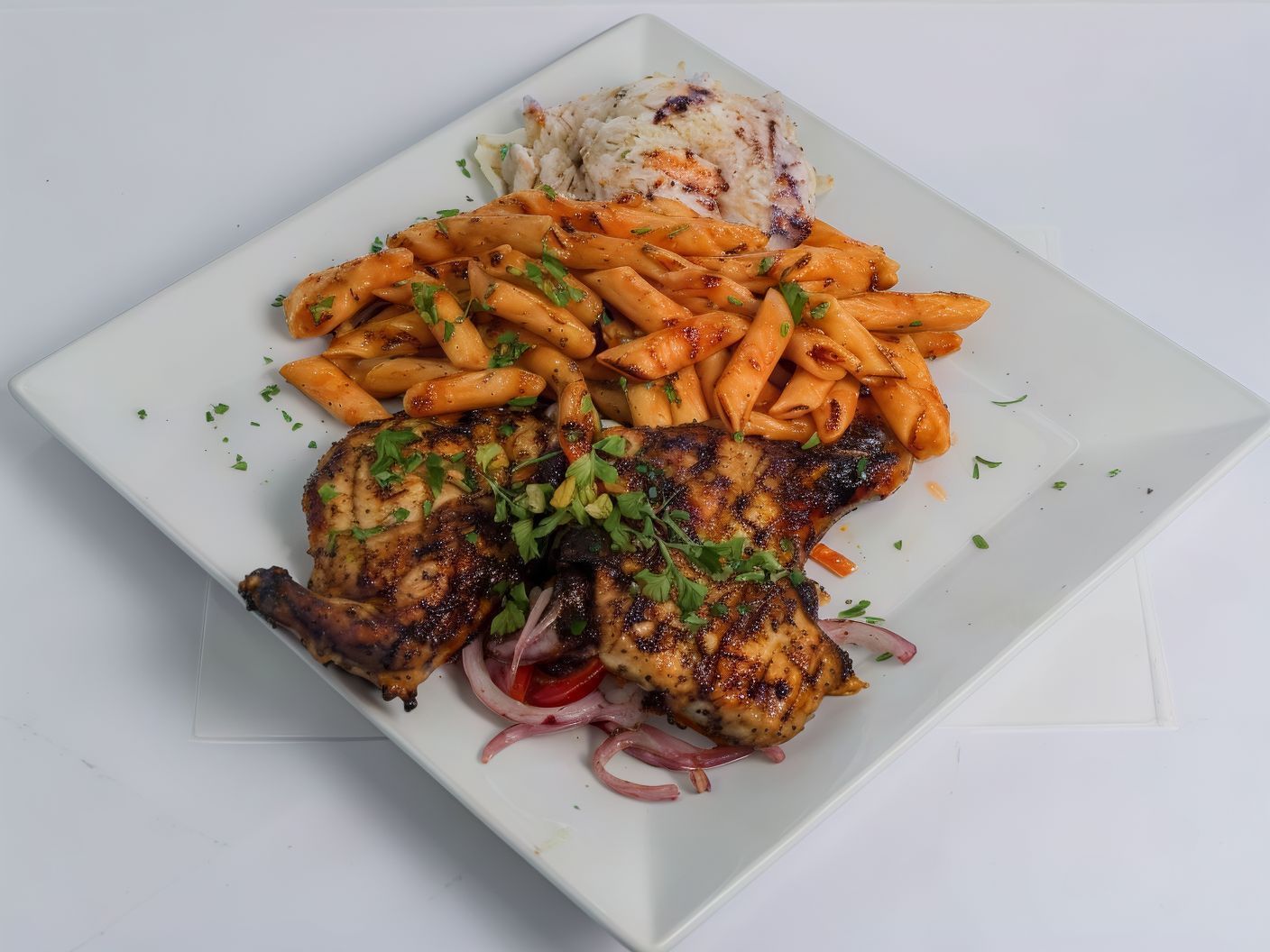 Half Grilled Chicken