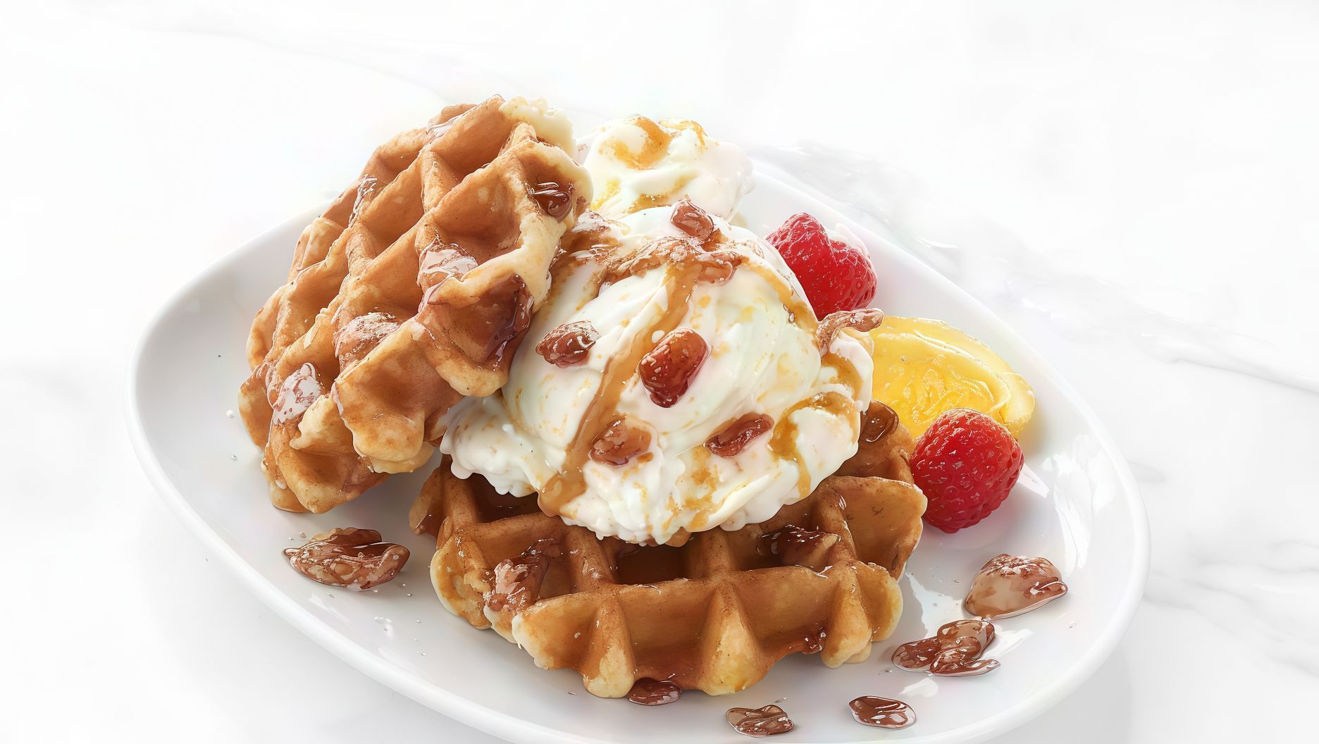 Ice Cream Waffle