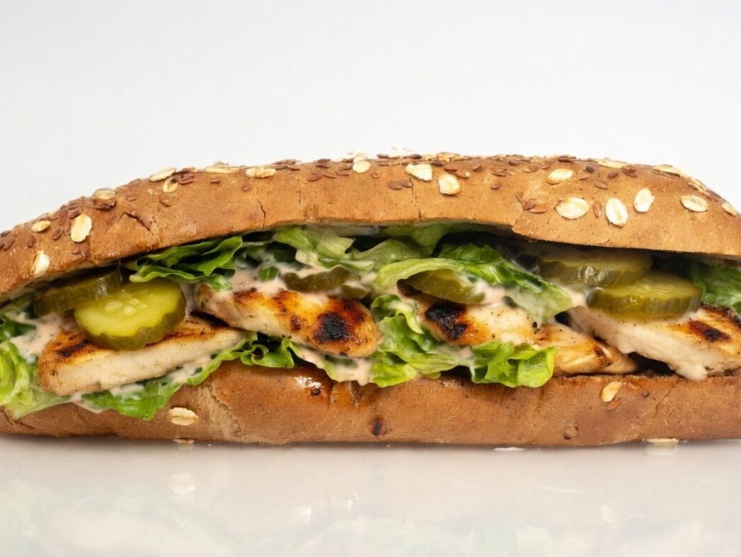 Grilled chicken sandwich
