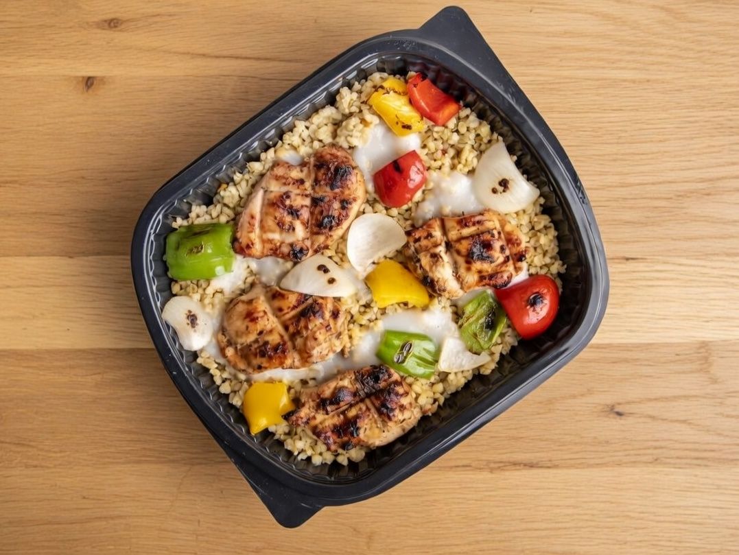 Shish Tawook Fatteh With Grits