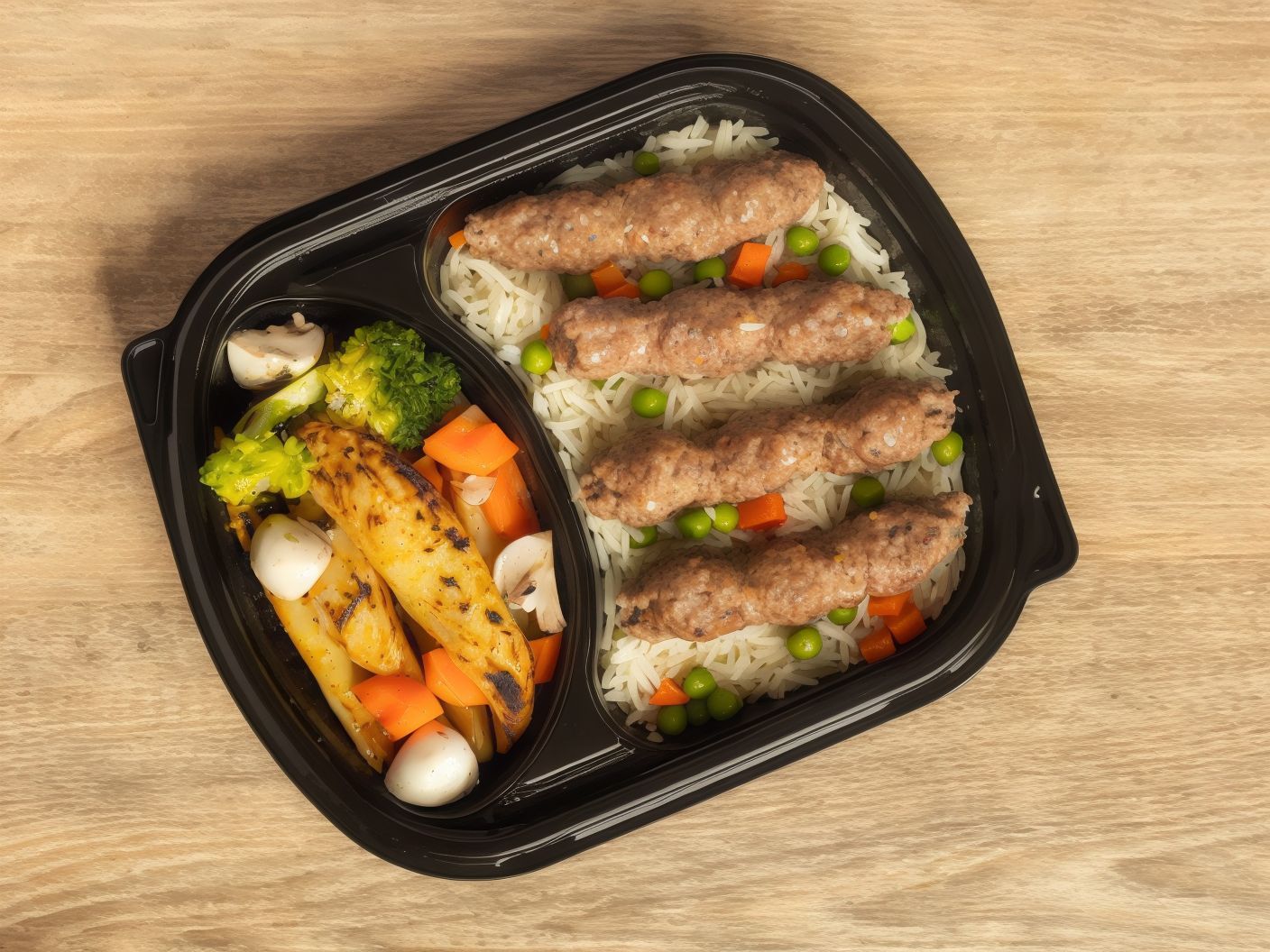 Grilled Baladi Kofta Meal