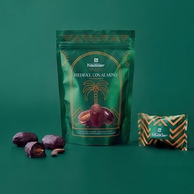 Chocolate Covered Majdwal Dates with Almonds Bag