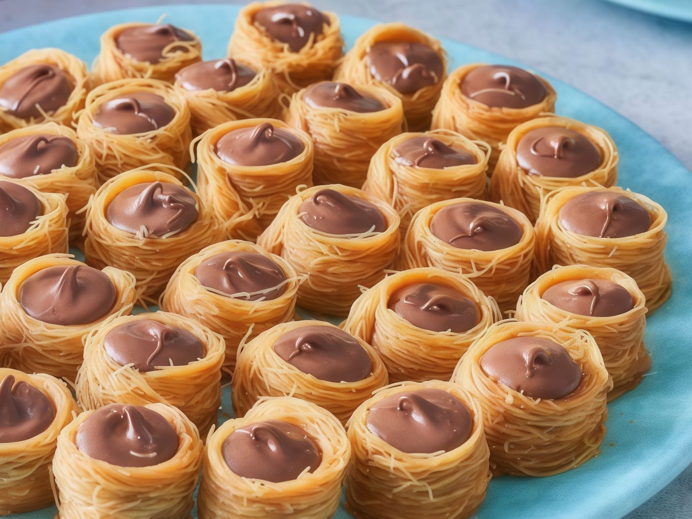 Kunafa Asawer Nutella