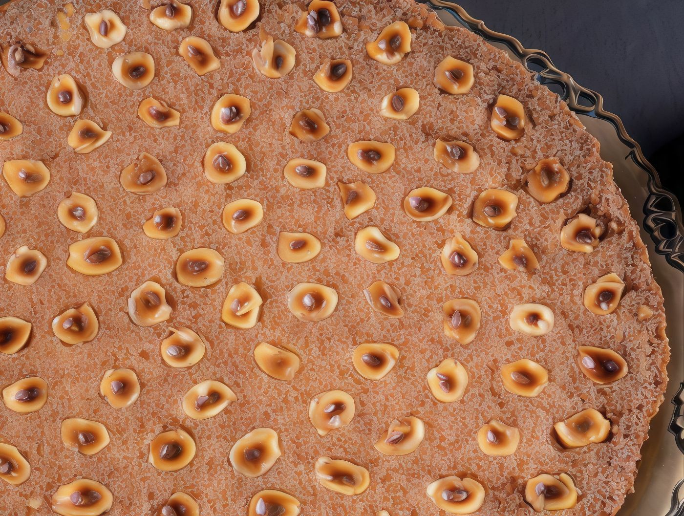 Basbousa With Hazelnuts