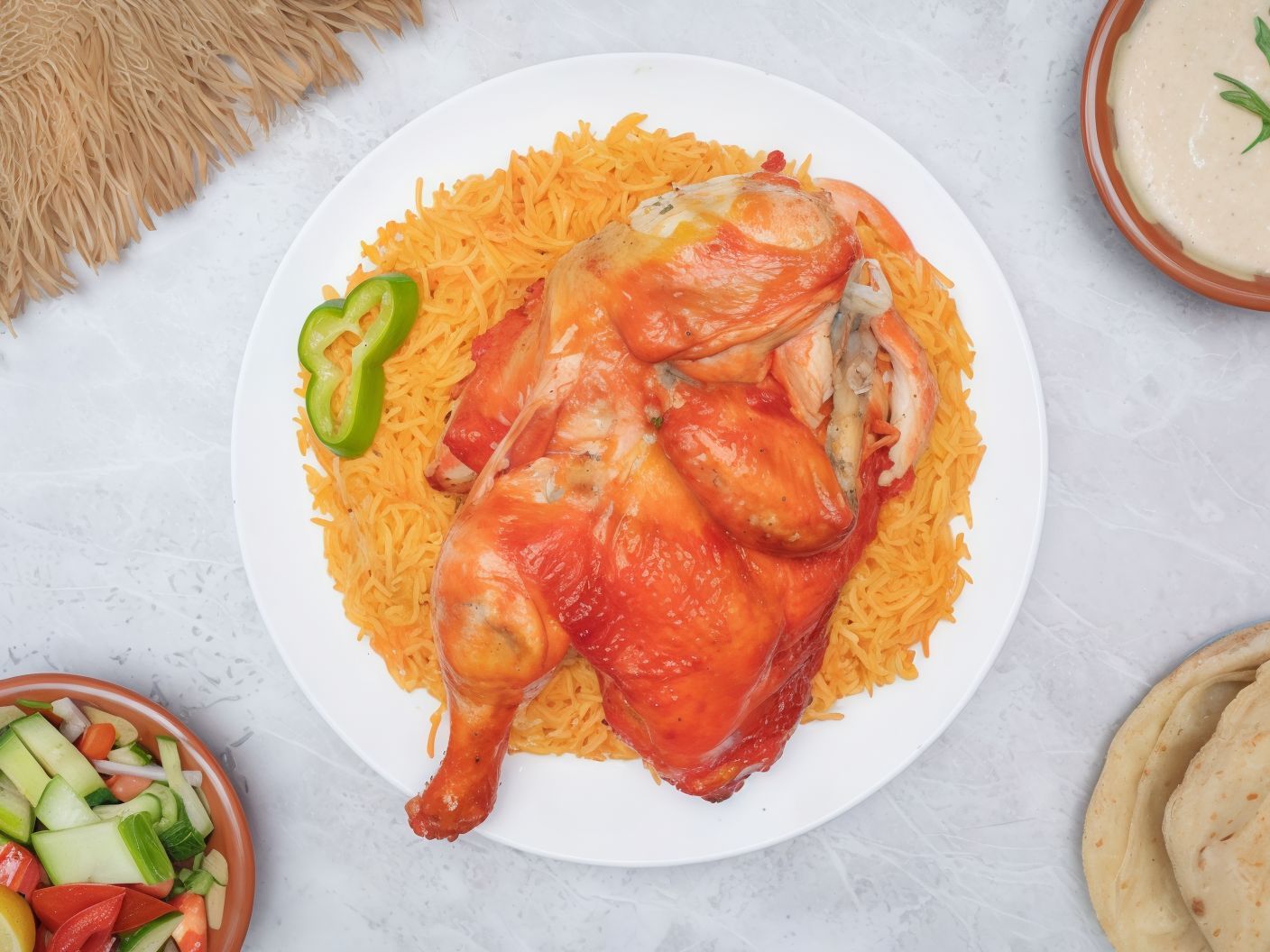 Mandi Half Chicken