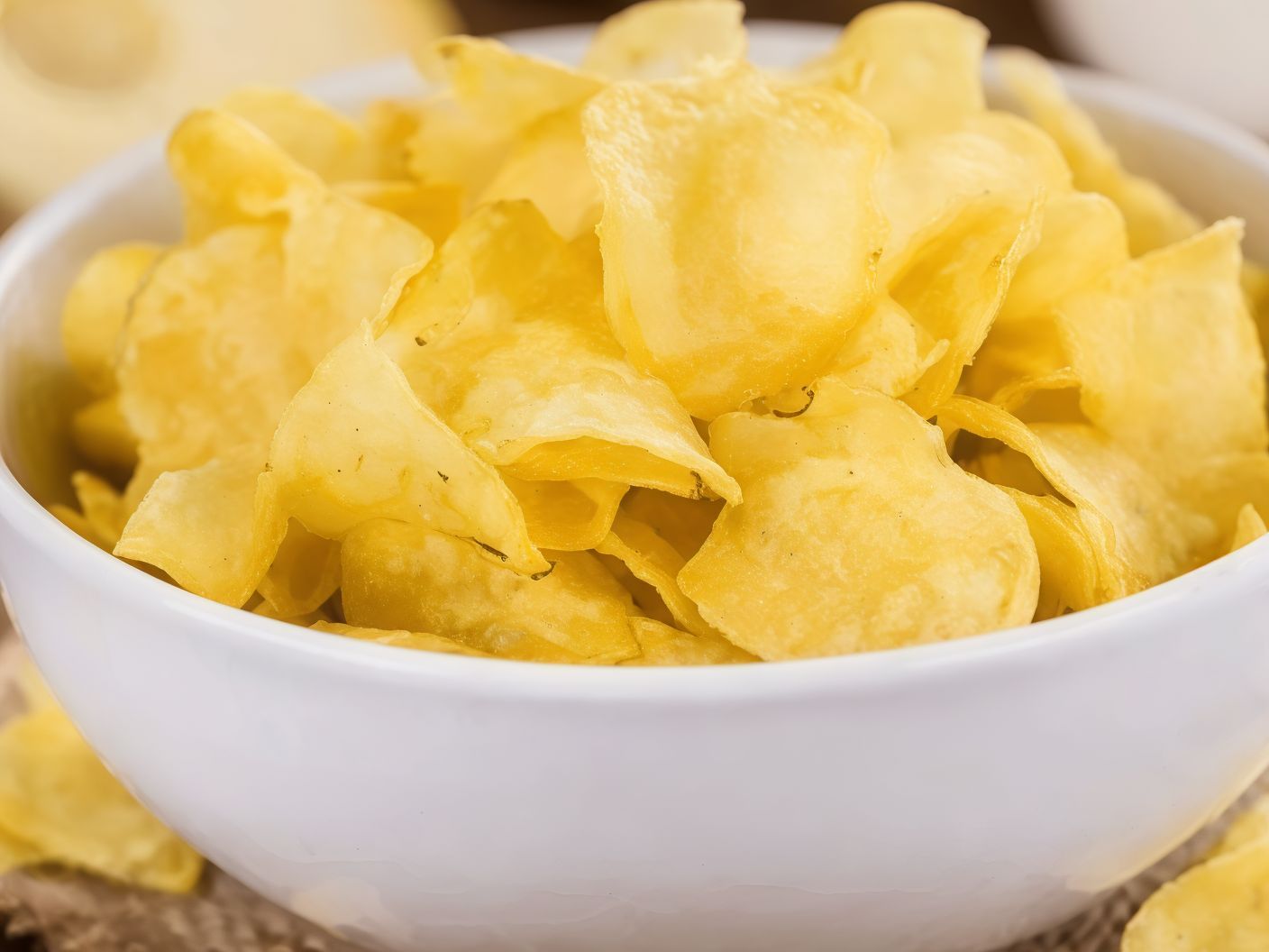 Potato Chips Sandwich With Roumi Cheese