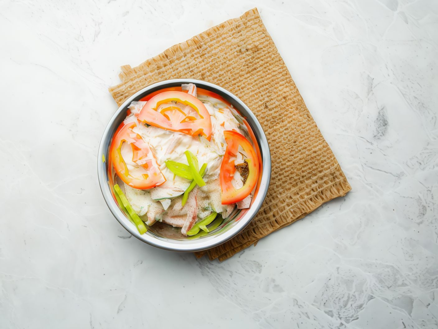 Quraish Cheese With Tomatoes Platter