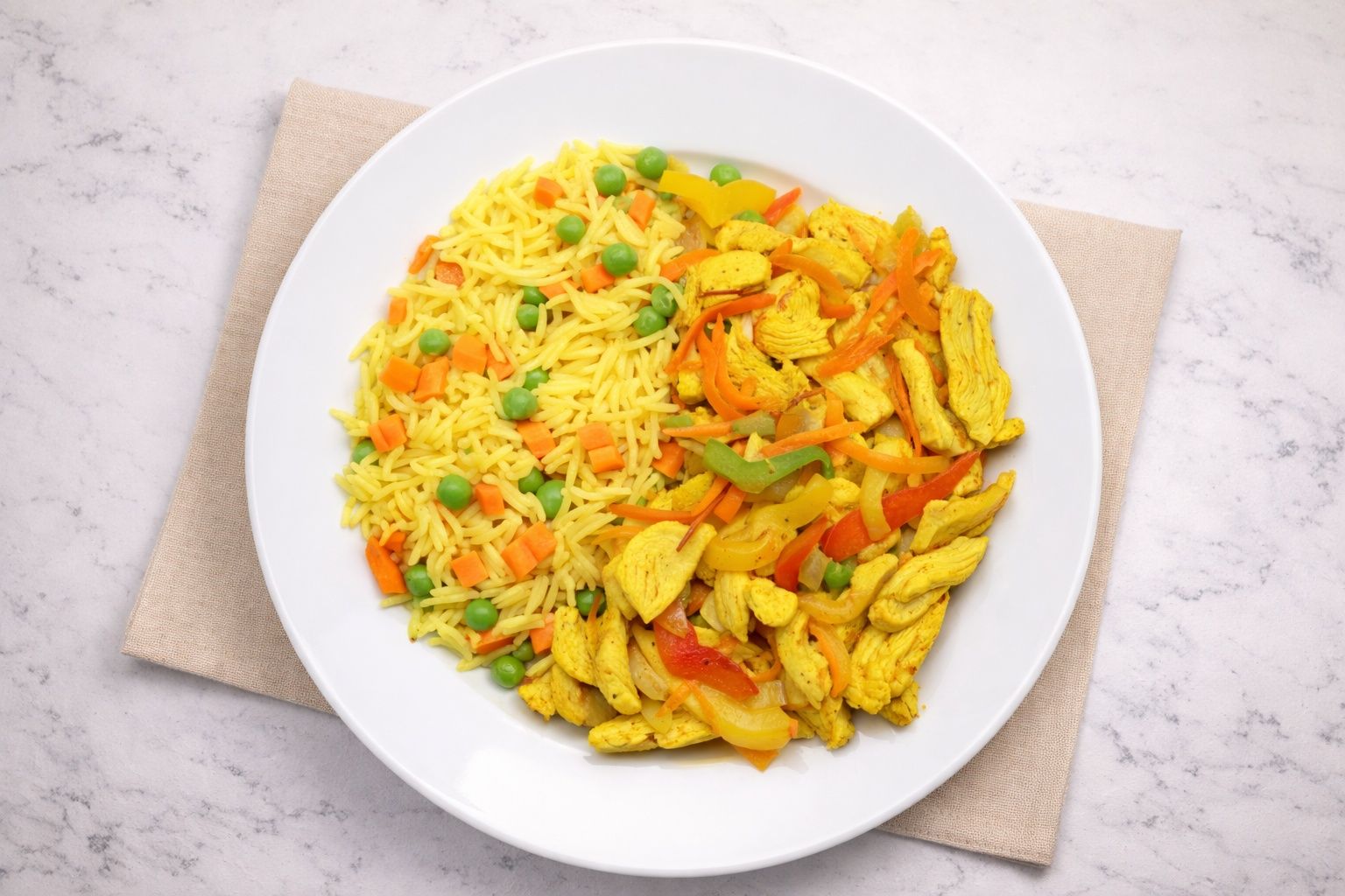 Chicken With Curry Sauce