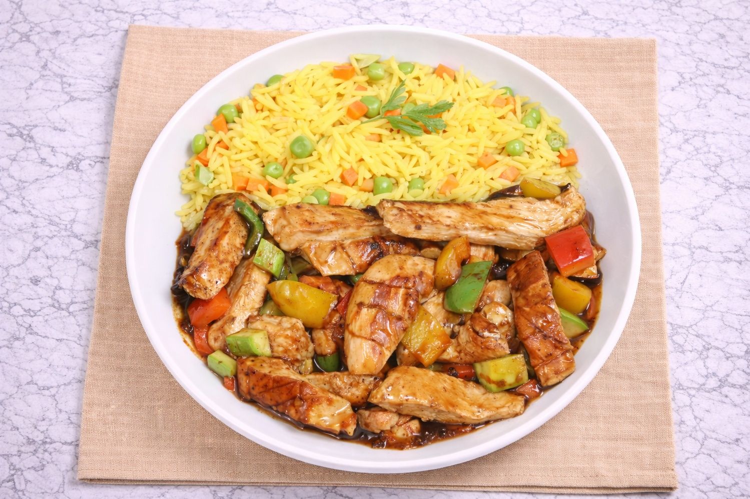 Chicken With BBQ Sauce
