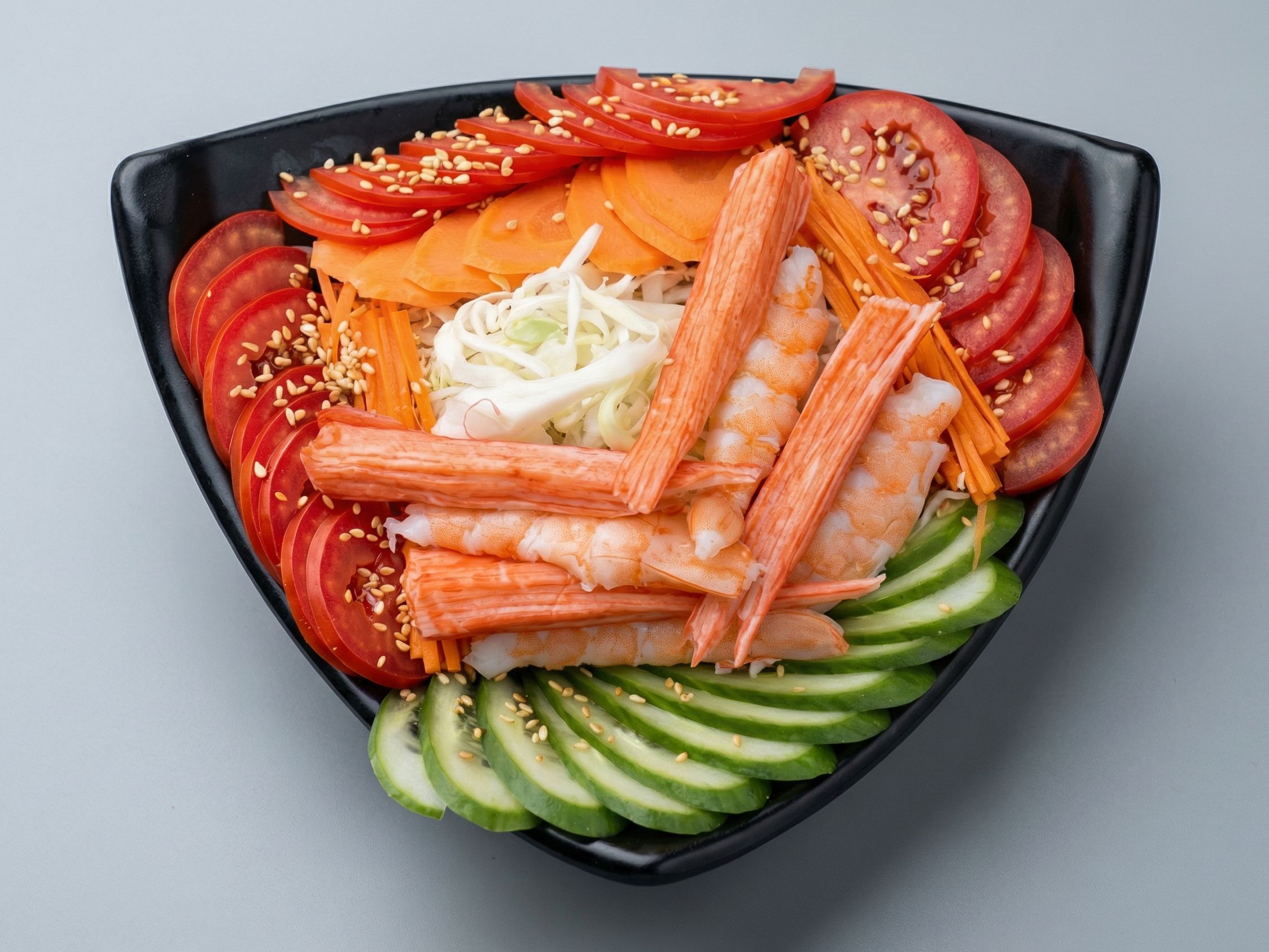 Seafood And Vegetables Salad